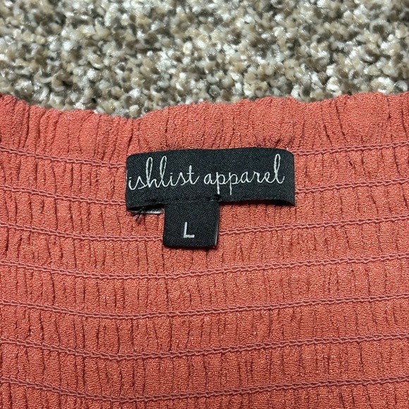 Wishlist Terracotta Button-Front Maxi Dress - Picture 2 of 11